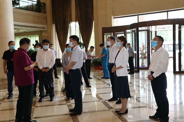许昌市市长刘涛一行莅临公司调研